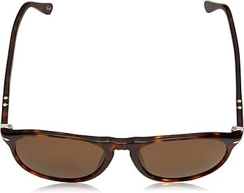 Persol Po9649s Aviator Sunglasses 55 Millimeters