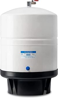 Ispring T11M 11 Gallon Pre-Pressurized Water Storage Reverse Osmosis Systems Ro Tank, 11 Gal, White