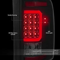 Dna Motoring TL_Csil07-Led-3D-Bk-Sm 3D Led Bar Tail Light [For 07-14 Chevy Silverado]