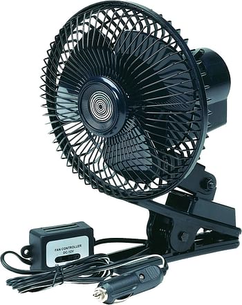 Go Gear Sp570804 12 Volt Oscillating Fan