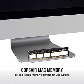 Corsair Cmsa8Gx3M2A1333C9 Apple Certified 8Gb (2X4Gb) Ddr3 1333 Mhz (Pc3 10666) Laptop Memory 1.5V
