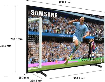 سامسونج 75 بوصة 4K الترا اتش دي ال اي دي تلفزيون ذكي مع ريسيفر مدمج ، اسود - UA75AU7000