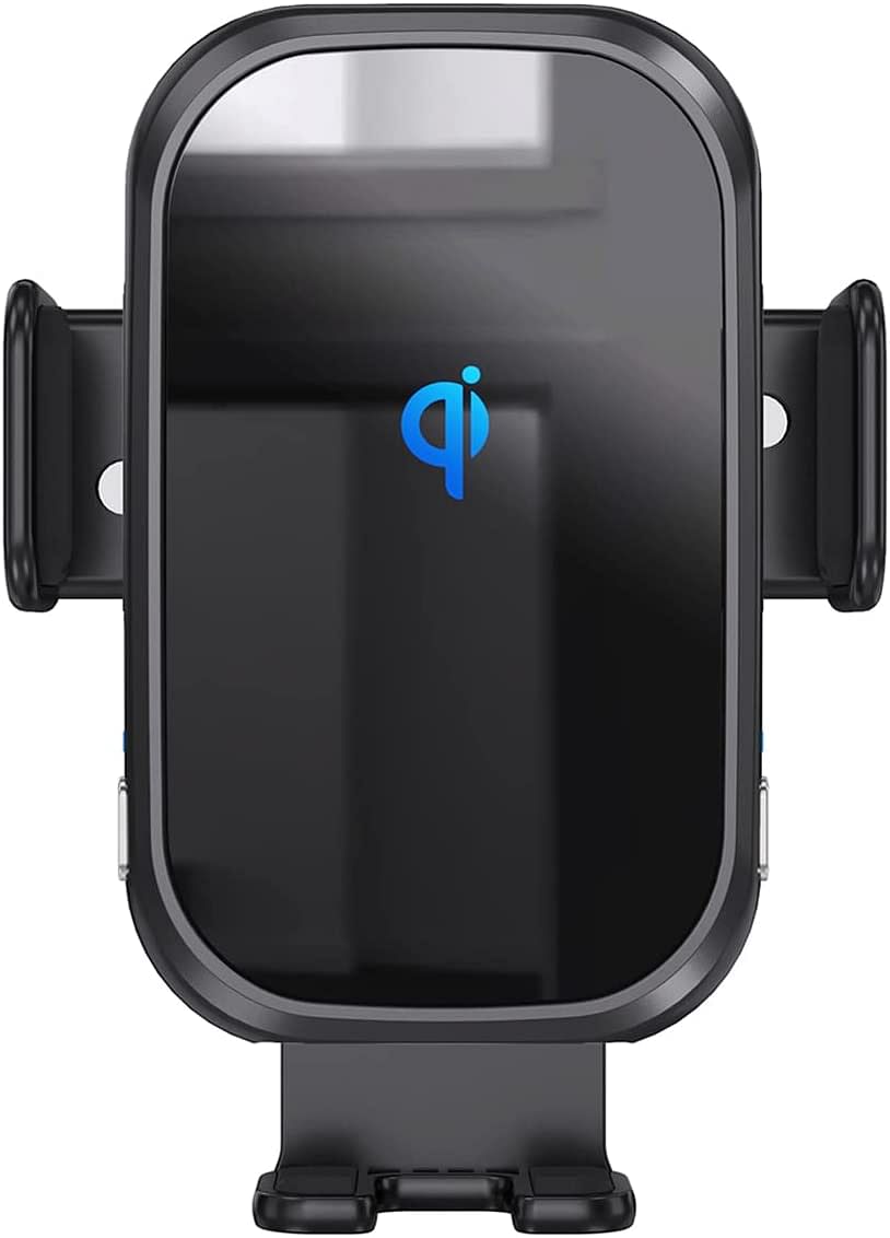 Glassology Wireless Car Charger,15W Qi Fast Charging Auto-Clamping Car Mount, Windshield Dash Air Vent Phone Holder