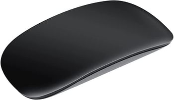 Glassology Wireless Touch Scroll Optical Mouse for Mac Desktop Laptop(Black)