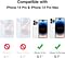 Glassology Camera Lens Screen Protector for iPhone 14 Pro/14 Pro Max 9H Hardness Transparent HD Protective Tempered Glass Protector Film Does Not Affect Night Shots