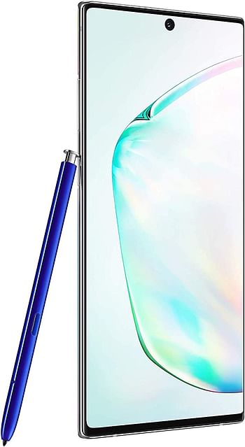 Samsung Galaxy Note 10 Plus Dual SIM 256GB, 12GB RAM, 4G LTE, Aura Glow International Release