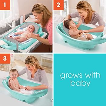 Summer Infant Splish N Splash Bath Tub Neutral, Piece Of 1, Aqua