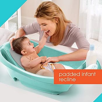 Summer Infant Splish N Splash Bath Tub Neutral, Piece Of 1, Aqua