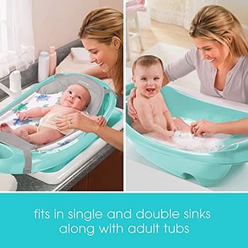 Summer Infant Splish N Splash Bath Tub Neutral, Piece Of 1, Aqua
