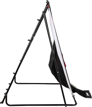 Franklin Sports 2719X Pitch Back Baseball Rebounder and Pitching Target - 2 in 1 Return Trainer Catcher Great for Practices