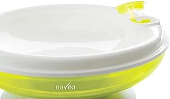 Nuvita Warm Plate With Suction Cup, Green