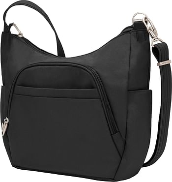 Travelon Anti-theft Classic Crossbody Bucket Bag, Bucket Bag