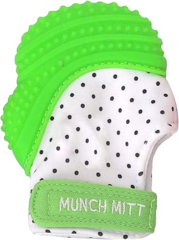 Munch Mitt Baby's Teething Mitten - Green