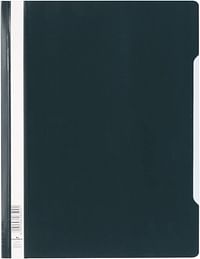 Durable Clear View Folder 50 Pieces, A4 Size, Black