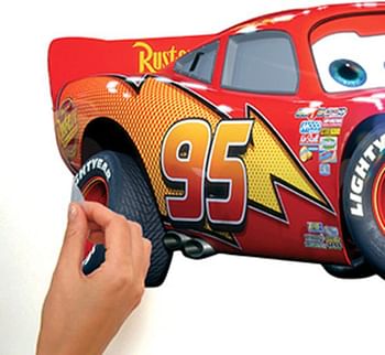 Roommates Disney Pixar Cars Lightening Mcqueen Peel And Stick Giant Wall Decal