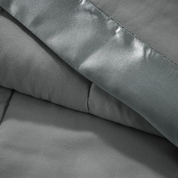 Madison Park Down Alternative Blanket Hypoallergenic 3M Scotchgard Stain Resistant Bedroom Bedding, Standardsized Full/Queen, Windom Blue
