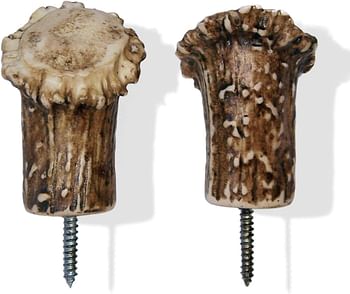 Mountain Mike'S Reproductions Antler Curtain Rod End Bases