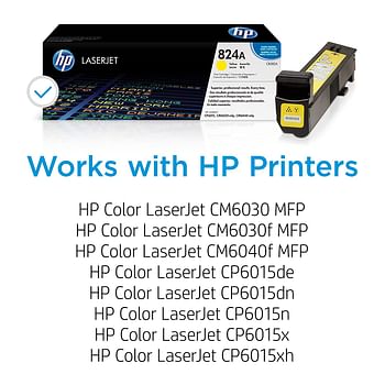 HP 824A Yellow Original LaserJet Toner Cartridge