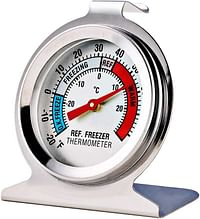 LinkDm 2 Pack Refrigerator Freezer Thermometer Large Dial Thermometer