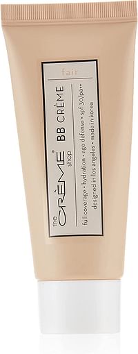 The Crème Shop Spf 30 Age Defense Korean Bb Cream. Tinted Face Moisturizer. Hydrating, Anti-Aging, Fine Lines Treatment. 50 Ml -Fair