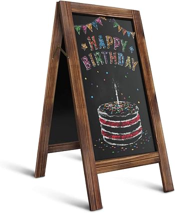 E-PLUS Magnetic A-Frame Chalkboard Sign (XL, 95 x 53cm)