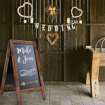 E-PLUS Magnetic A-Frame Chalkboard Sign (XL, 95 x 53cm)