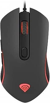 Genesis Gaming MoUSe Genesis Krypton 150 [2400Dpi] Optical, 4 Level Dpi Switch, 6 Programmable Buttons, On-Board Memory, Durability & Functionality For All USb Devices Black