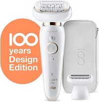 Braun Silk Epil 9 Flex Max Edition Wet & Dry Epilator, Design Edition With 4 Extras Incl. Shaver Head., VarioUS