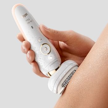 Braun Silk Epil 9 Flex Max Edition Wet & Dry Epilator, Design Edition With 4 Extras Incl. Shaver Head., VarioUS