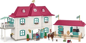 Schleich 42551 Horse Club Lakeside Country House and Stable Playset