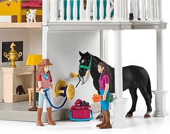 Schleich 42551 Horse Club Lakeside Country House and Stable Playset