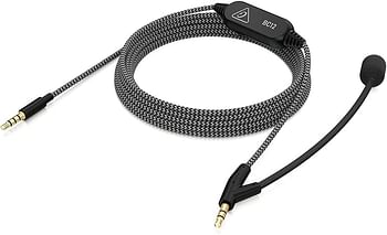 Behringer BC12 Premium Headphone Cable with Boom Microphone and In-Line Control