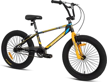 Mogoo Mountaineer Kids Fat 3.0” Bike For 5-10 Years Old Girls & Boys, MTB Bicycle, Adjustable Seat, Handbrake, Reflectors, Chainguard, 16/20 Inch Bicycle with Kickstand, Gift For Kids