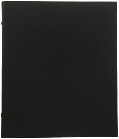 Hema 17 Ring Binder with A Sturdy Cover, Small, Black