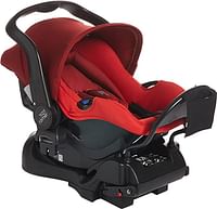 Britax Romer Primo Bundle (Car Seat+ISOFIX Base), From Birth to 13 months,Group 0+, From 0-13 Kg-Flame Red