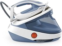 Tefal Pro Express Ultimate II, Steam Station, 1.2 L, 2700 Watts, Durilium Airglide Soleplate, Anti scale, Auto off, Blue & White, GV9710M0,