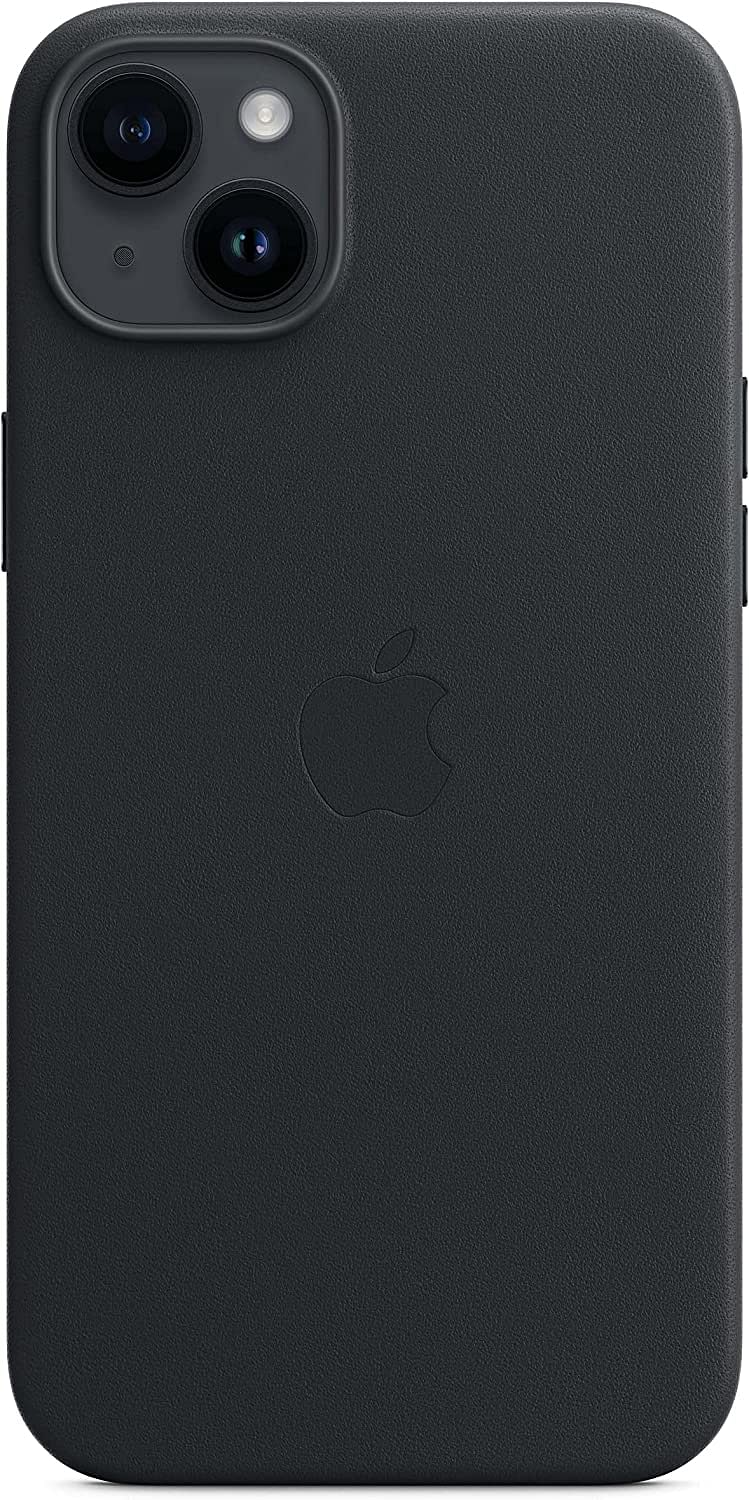 Apple iPhone 14 Plus Leather Case with MagSafe - Midnight ​​​​​​​