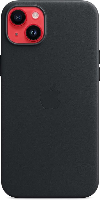 Apple iPhone 14 Plus Leather Case with MagSafe - Midnight ​​​​​​​
