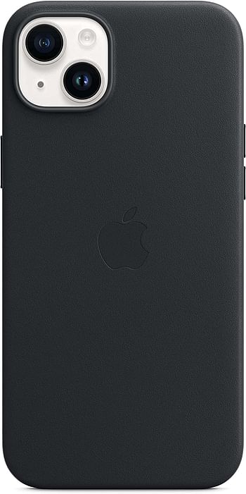 Apple iPhone 14 Plus Leather Case with MagSafe - Midnight ​​​​​​​