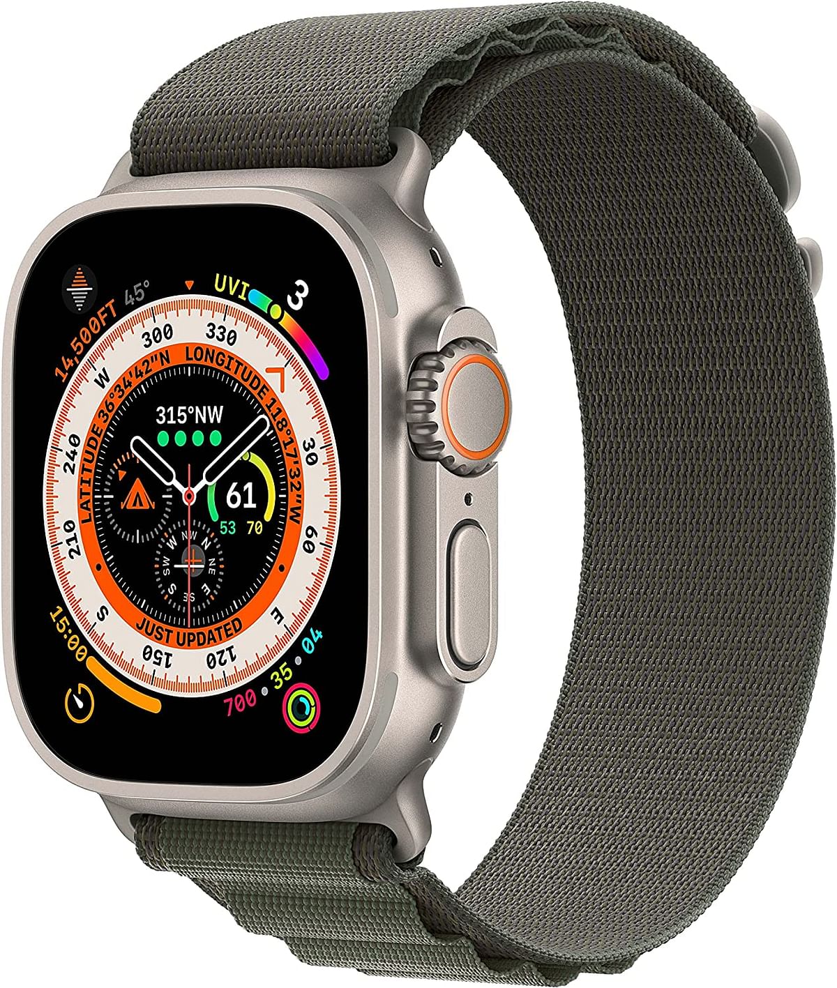 Apple Watch  Green Alpine Loop - 49mm Large