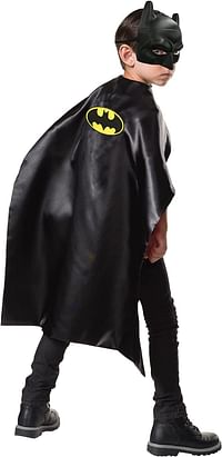 Rubie's Official Licensed DC Comics Batman Cape and Mask Set for Kid, One Size 3+ Years