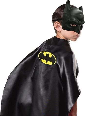 Rubie's Official Licensed DC Comics Batman Cape and Mask Set for Kid, One Size 3+ Years