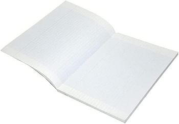 FIS Notebook French Ruled Exercise Book, 16.5 cm x 22 cm - White
