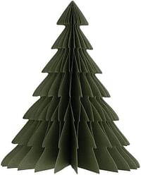 شجرة عيد الميلاد على شكل خلية نحل ورقية من هيما ، متوسطة ، خضراء