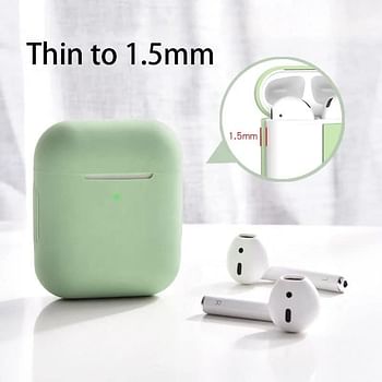Swanky Anti scratch, washable silicon protective cases for Airpod 1 and 2 (Sky Blue)