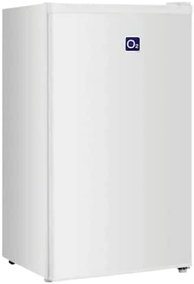 O2 Single Door Refrigerator, 3.2 Cu. Feet (90 Liter) Capacity, White, OBD-90W