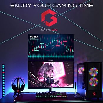 GAMEON GOP32QHD165 32" QHD, 165Hz, 1ms (2560x1440) 2K Flat IPS Gaming Monitor With G-Sync & FreeSync - Black (HDMI 2.1 Console Compatible)