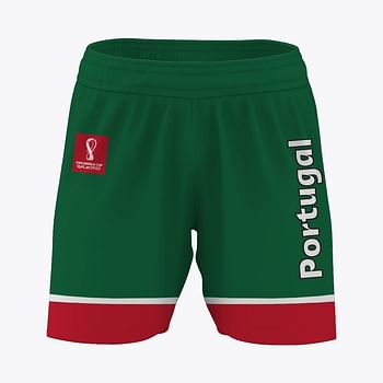 FIFA World Cup Qatar 2022 PORTUGAL MEN'S SHORTS - GREEN - S