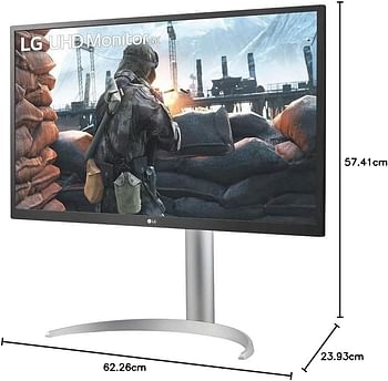 LG 27UP550 27-inch 4K UHD IPS Monitor, sRGB 98%, HDR10, AMD FreeSync