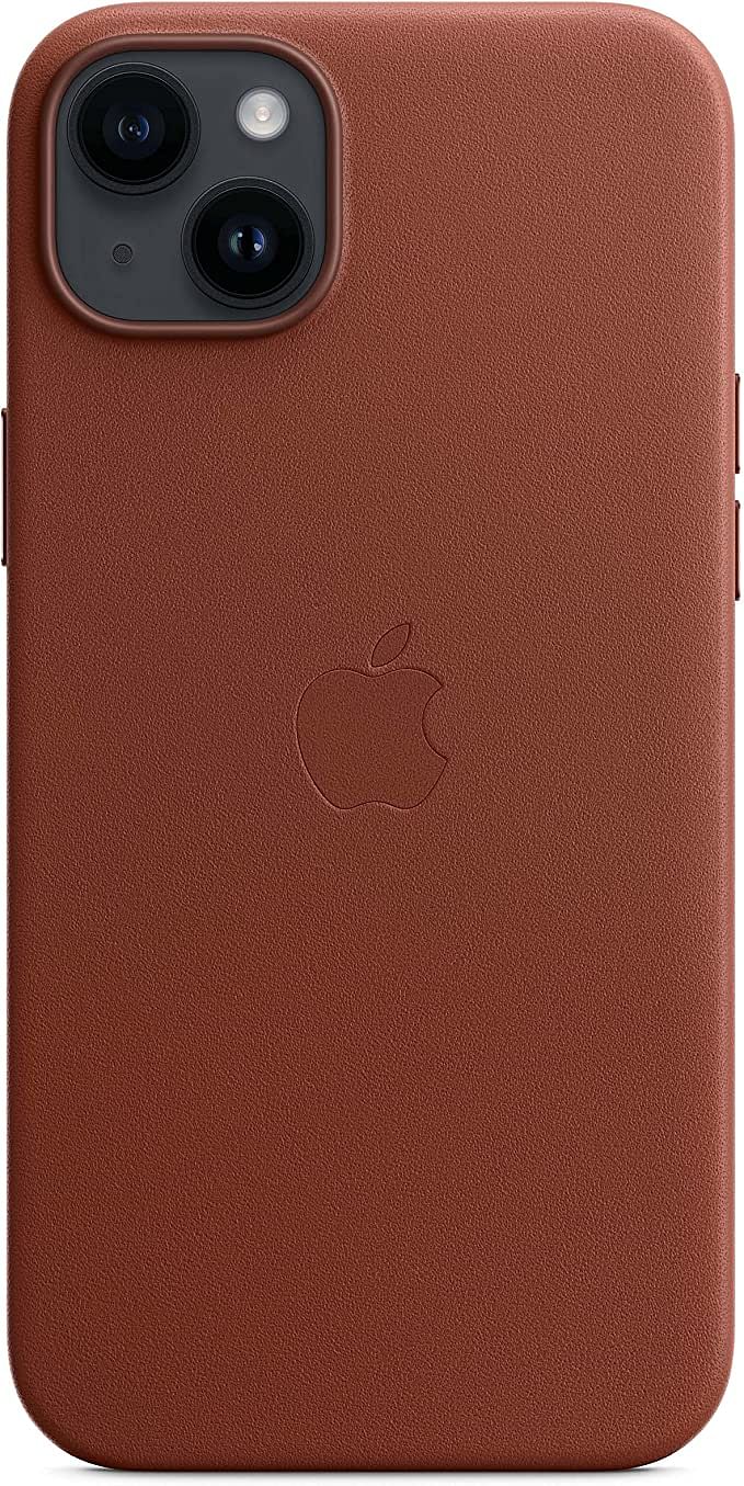 Apple iPhone 14 Plus Leather Case with MagSafe - Umber ​​​​​​​